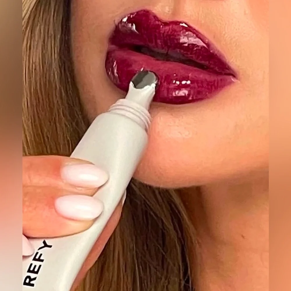 REFY Tinted Lip Gloss - Plum. NIB Limited Edition.